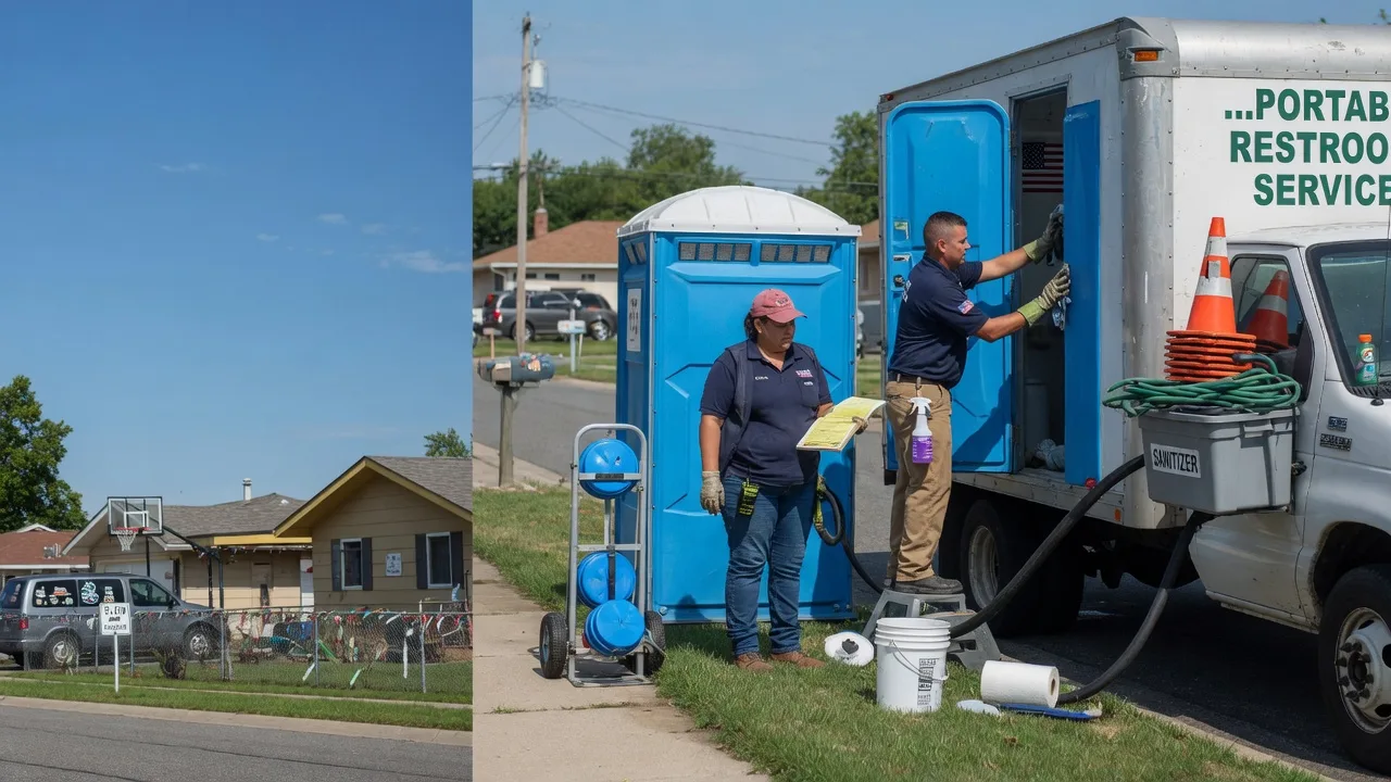 Portable Toilet Rental in Burrton, KS near me